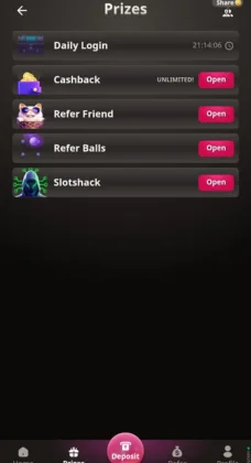 WOWPK game Prize setup screen shows.