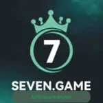 Logo of "Seven.Game" featuring the number 7 inside a circle with a crown on top