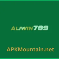 ALIWIN789 game logo with APKMountain.net text on green background.