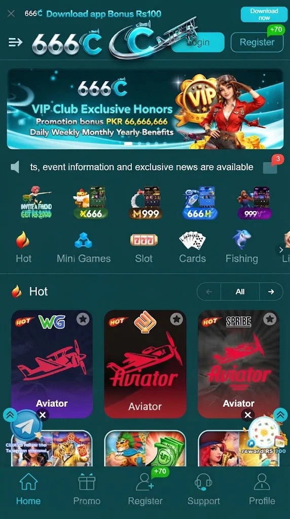 666 C Game interface