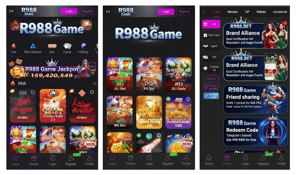R98 Game homepage