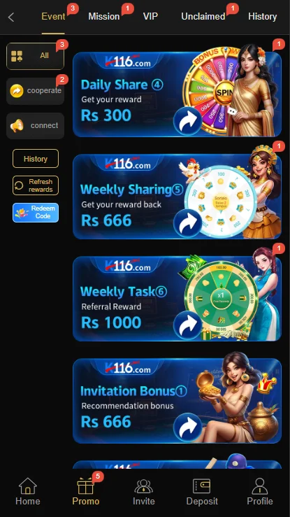 K166 bonus
