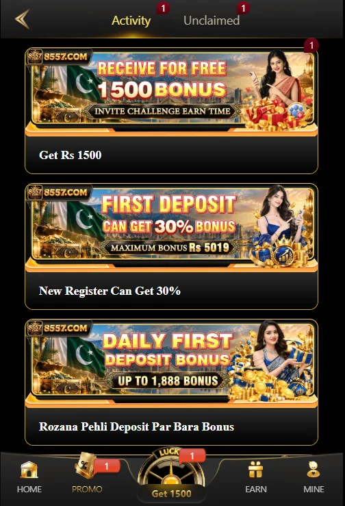 8557 bonus
